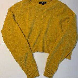 Social Scene Yellow Sweater size Medium women